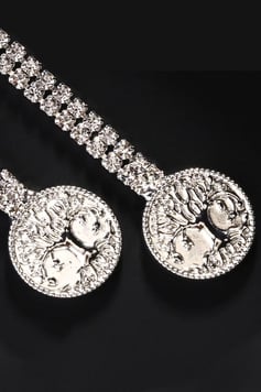 Chaîne De Taille Brillante Style IG Noeud D'Arc