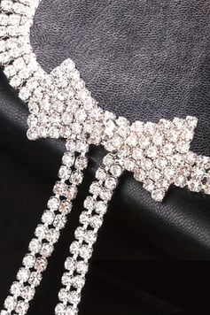 Chaîne De Taille Brillante Style IG Noeud D'Arc