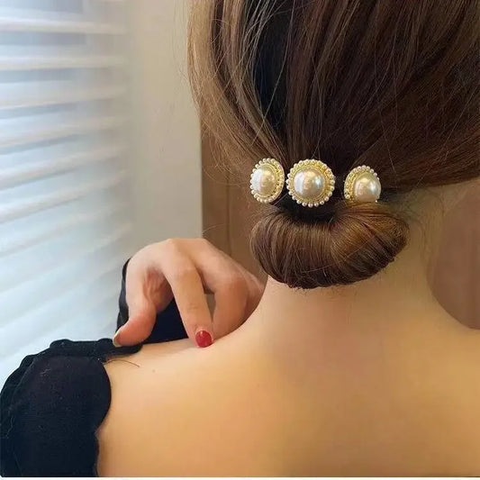 Épingle à Cheveux Fleur Perle Style Coréen