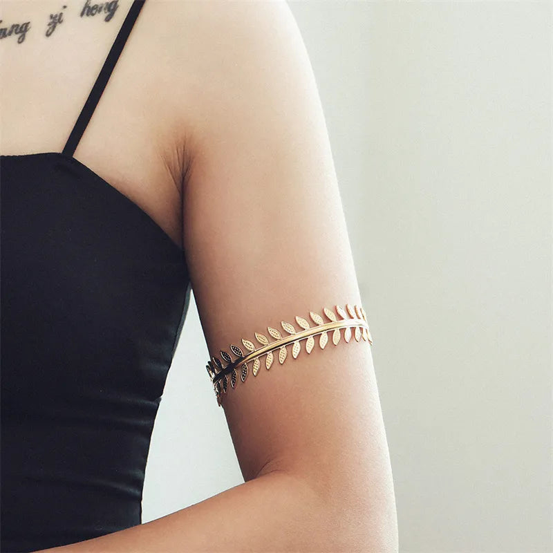 Bracelet De Bras Géométrique Artistique Style Français